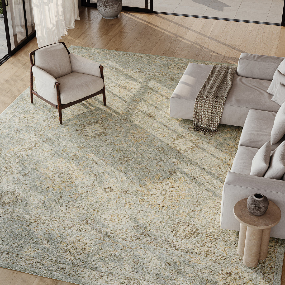 Nourison Home Celia  Blue  Traditional