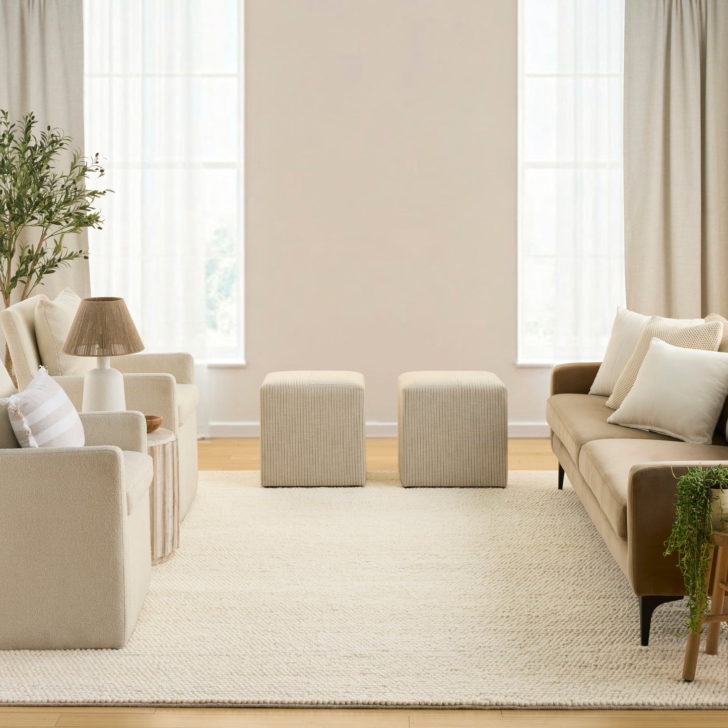 DKNY Pure Knots  Ivory  Contemporary