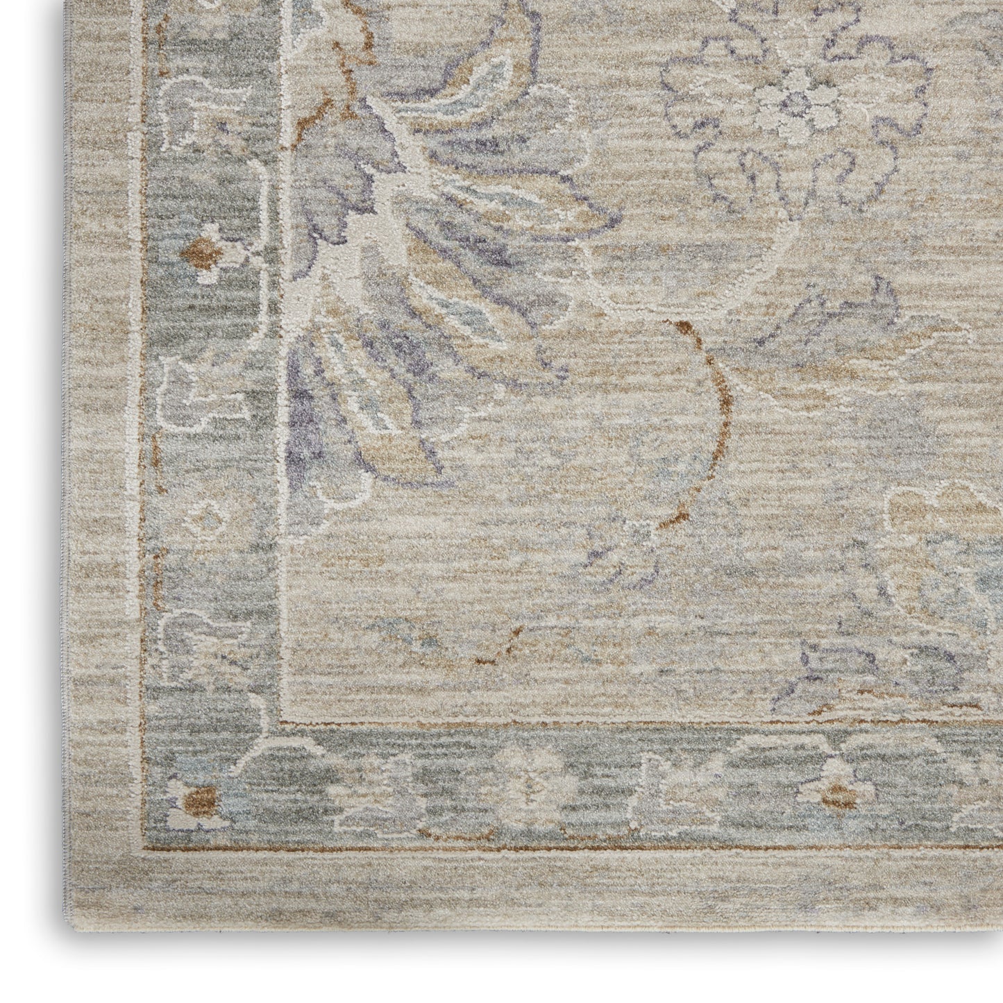Nourison Home Infinite  Light Grey  Traditional