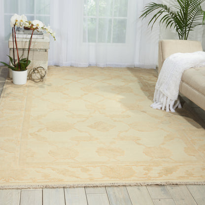 Nourison Home Silk Pointe  Ivory  Traditional