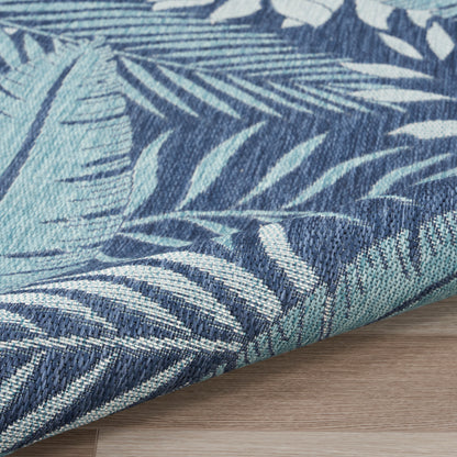 Nourison Home Garden Oasis  Navy  Contemporary