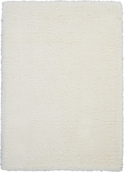 Nourison Home Luxe Shag  Ivory  Contemporary