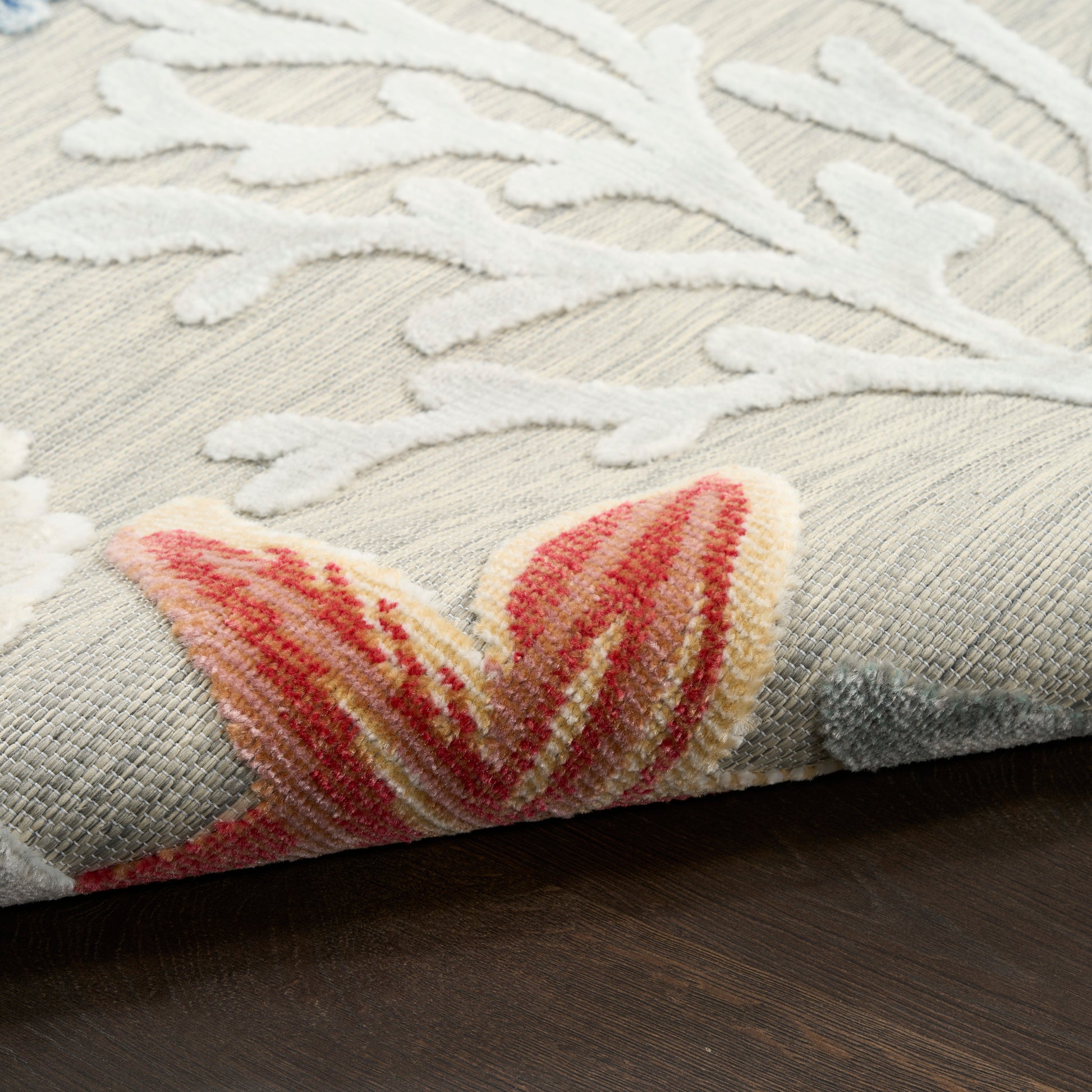 Nourison Home Suncoast  Grey Multicolor  Contemporary