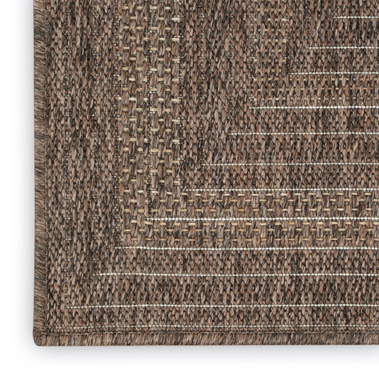 Nourison Home Tulum  Brown  Contemporary
