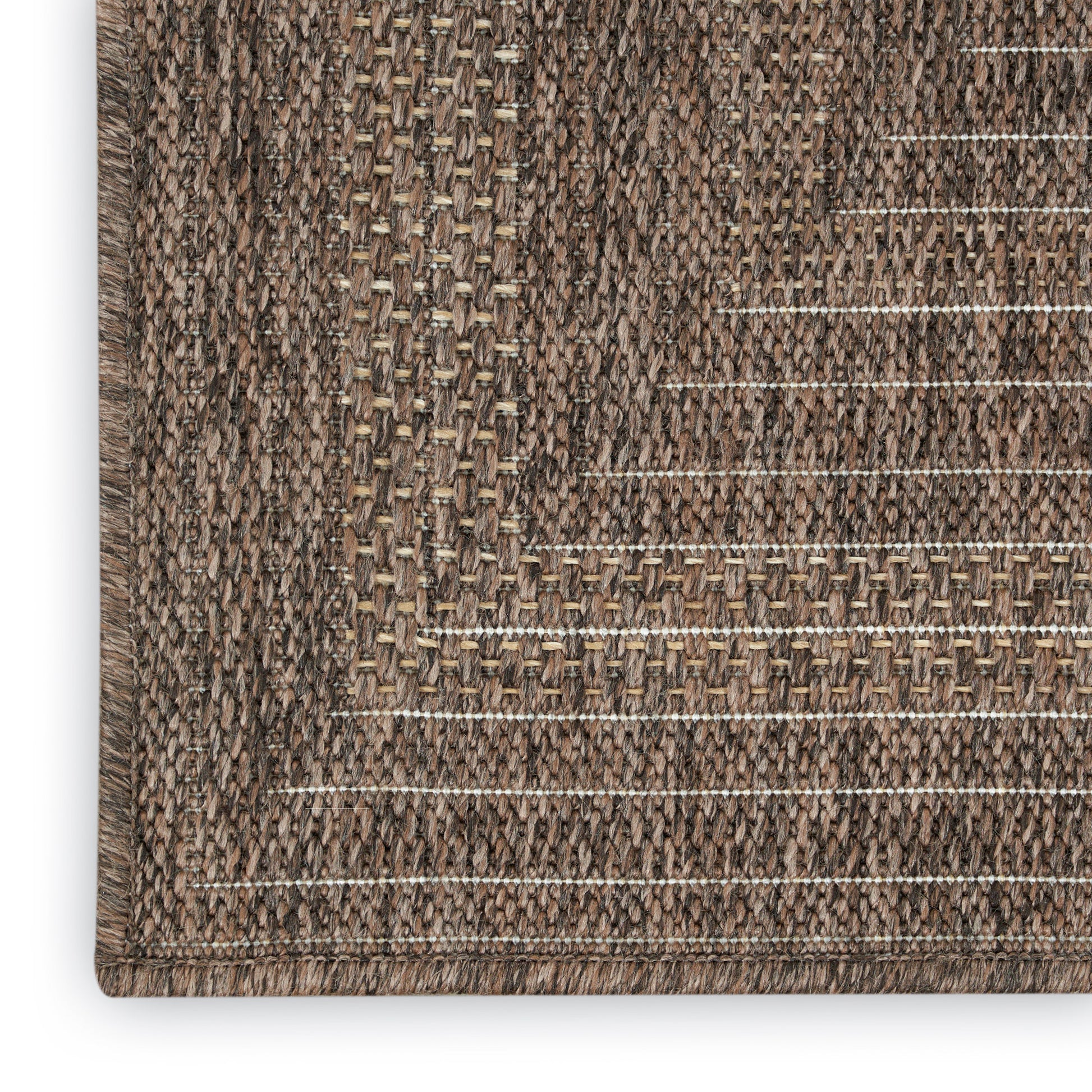 Nourison Home Tulum  Brown  Contemporary