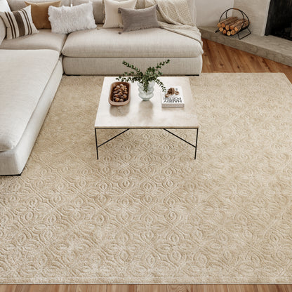 Nourison Home Washable Charm  Ivory  Contemporary