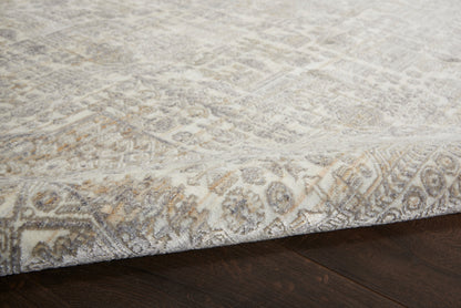 Nourison Home Lustrous Weave  Ivory Beige  