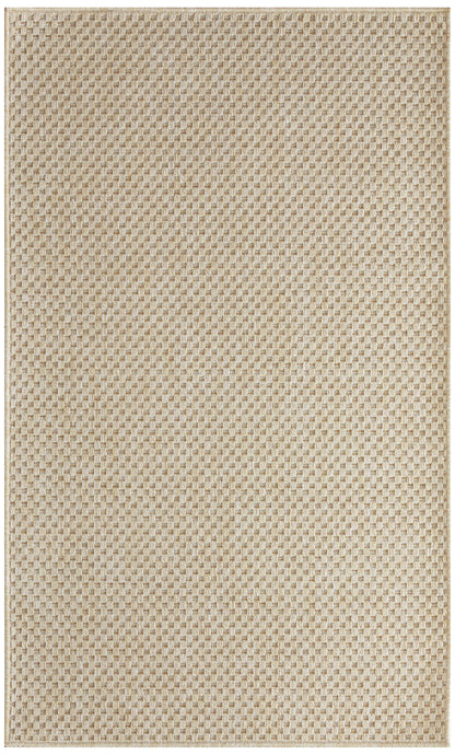 Nourison Home Tulum TLM03 Cream Contemporary Loom-woven Rug