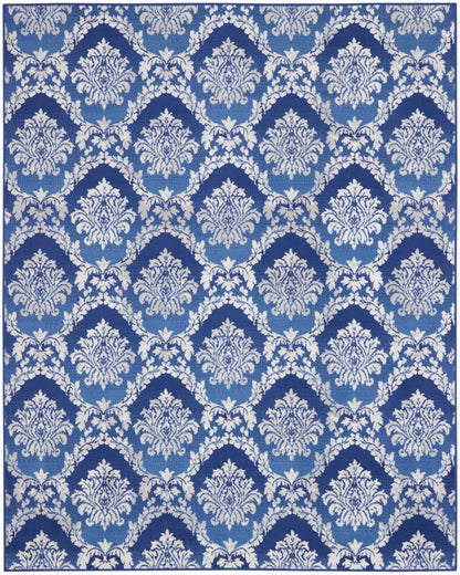 Nourison Home Whimsicle WHS01 Blue Contemporary Power-loomed Rug