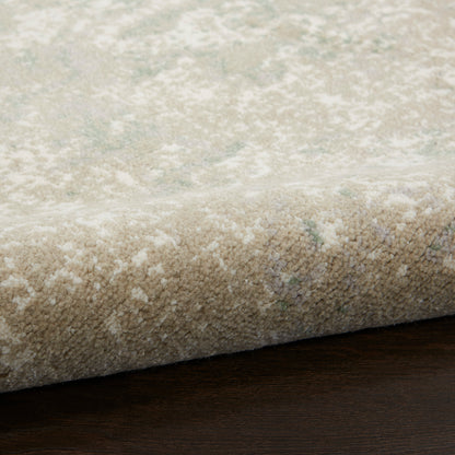 Nourison Home Twilight  Ivory Green  Contemporary