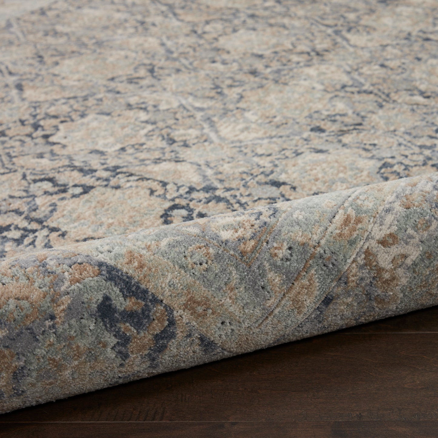 Nourison Home Malta  Navy  Traditional