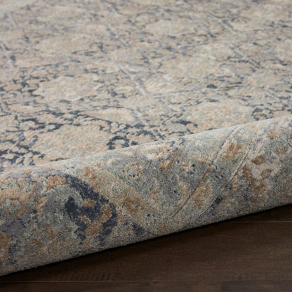 Nourison Home Malta  Navy  Traditional