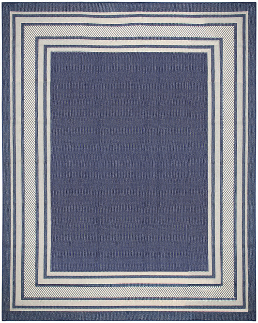 Nourison Home Horizon Indoor/Outdoor  Navy  Contemporary