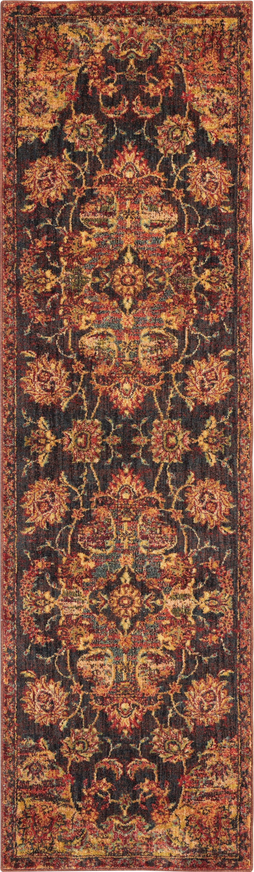 Nourison Home Jewel  Ember Red  Traditional