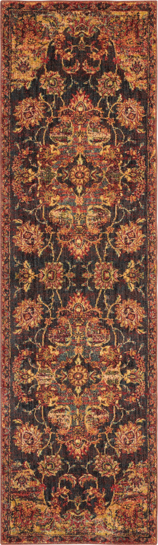 Nourison Home Jewel  Ember Red  Traditional