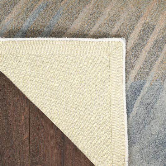 Nourison Home Prismatic  Sand  Contemporary