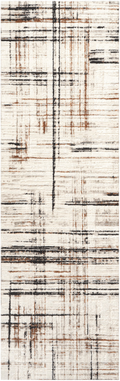 Calvin Klein CK029 Captivating CVT08 Ivory Multicolor Contemporary Power-loomed Rug