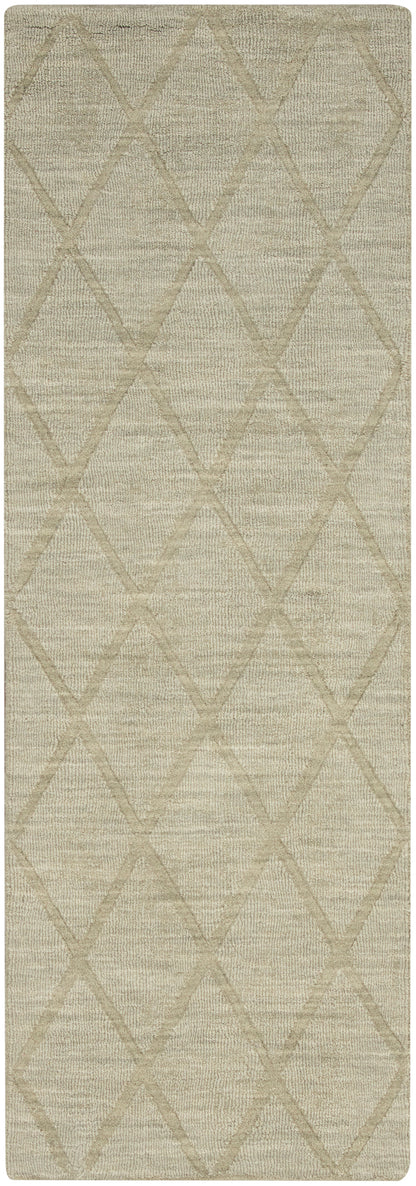 Nourison Home Wool Haven WOH01 Sage Contemporary Hand Woven Rug