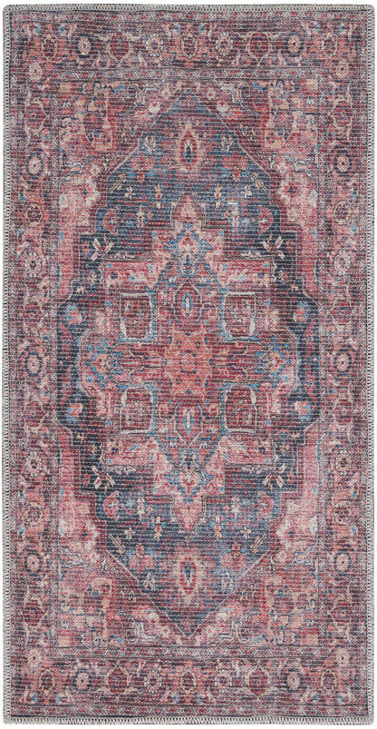 Nourison Home New Concept Washables SR101 Multicolor Traditional Machine Woven Rug