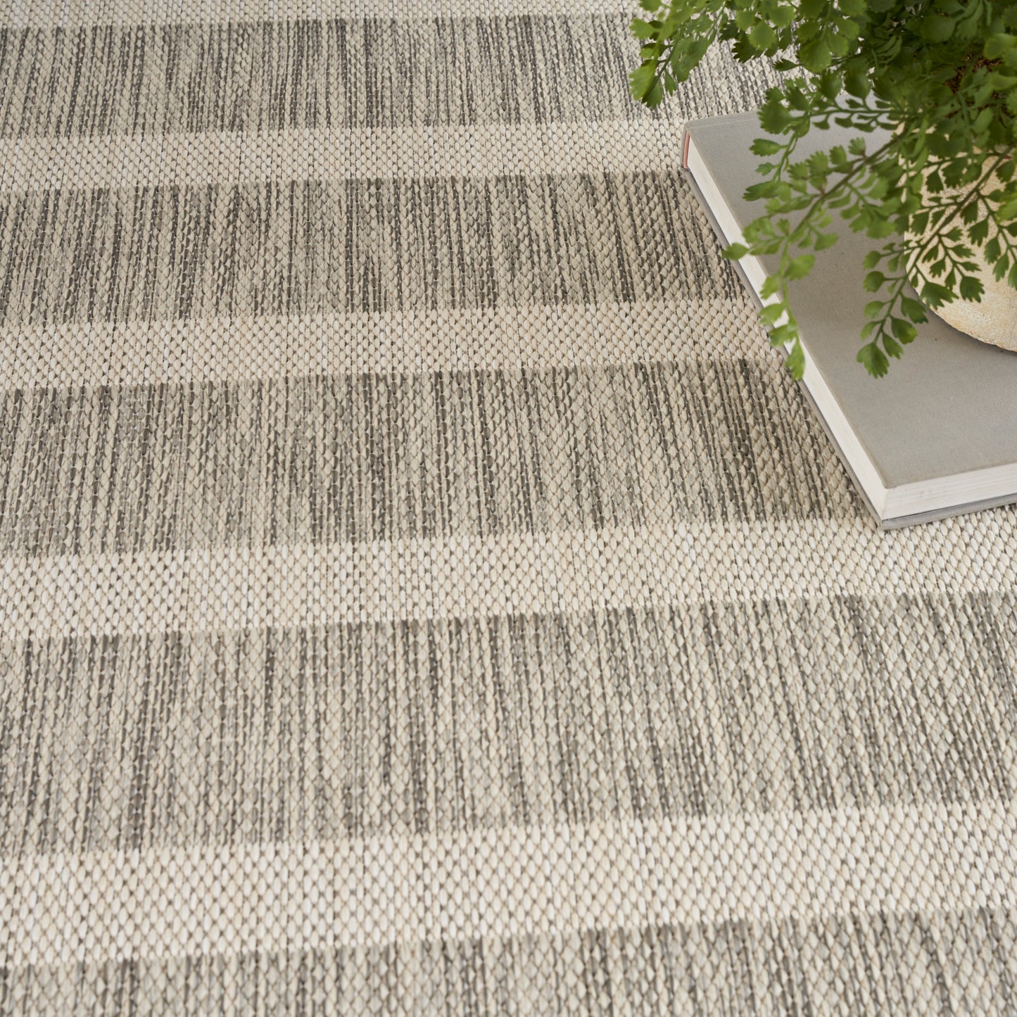 Nourison Home Positano  Grey Ivory  Contemporary