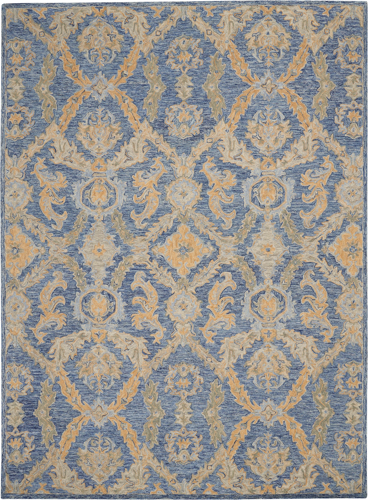 Nourison Home Azura  Navy Blue  Transitional