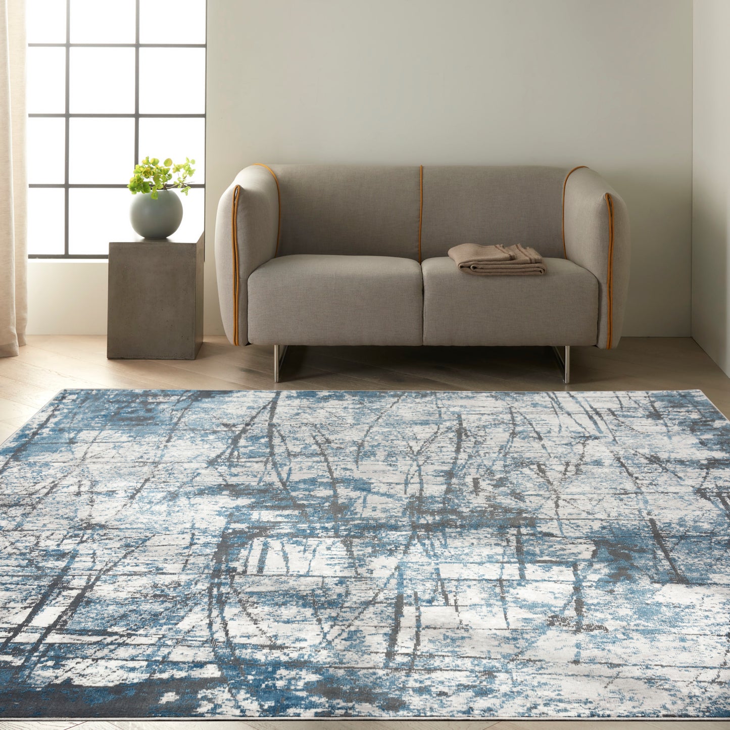 Calvin Klein CK970 Vapor  Grey Blue  Contemporary