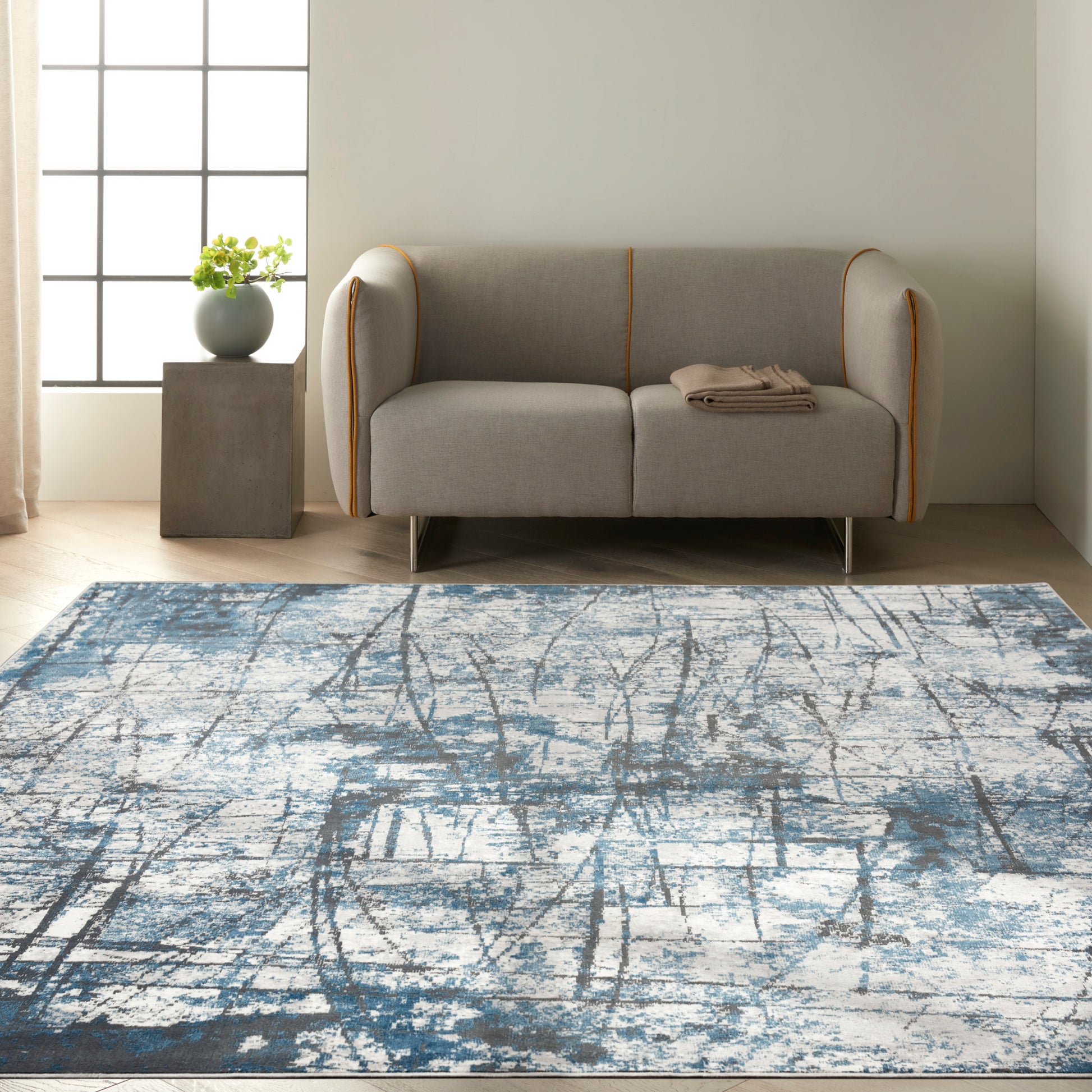 Calvin Klein CK970 Vapor  Grey Blue  Contemporary