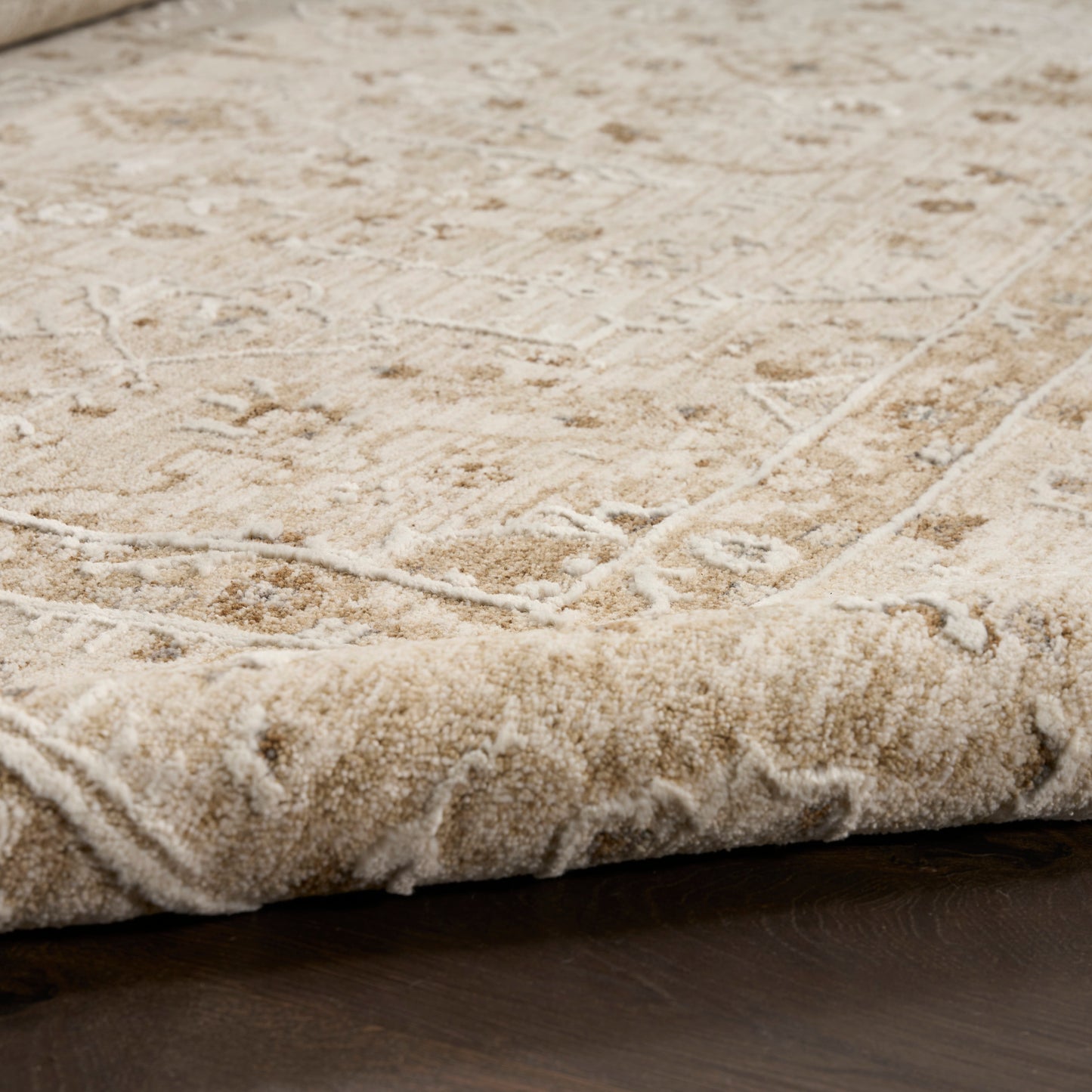 Nourison Home Retreat  Beige  Traditional