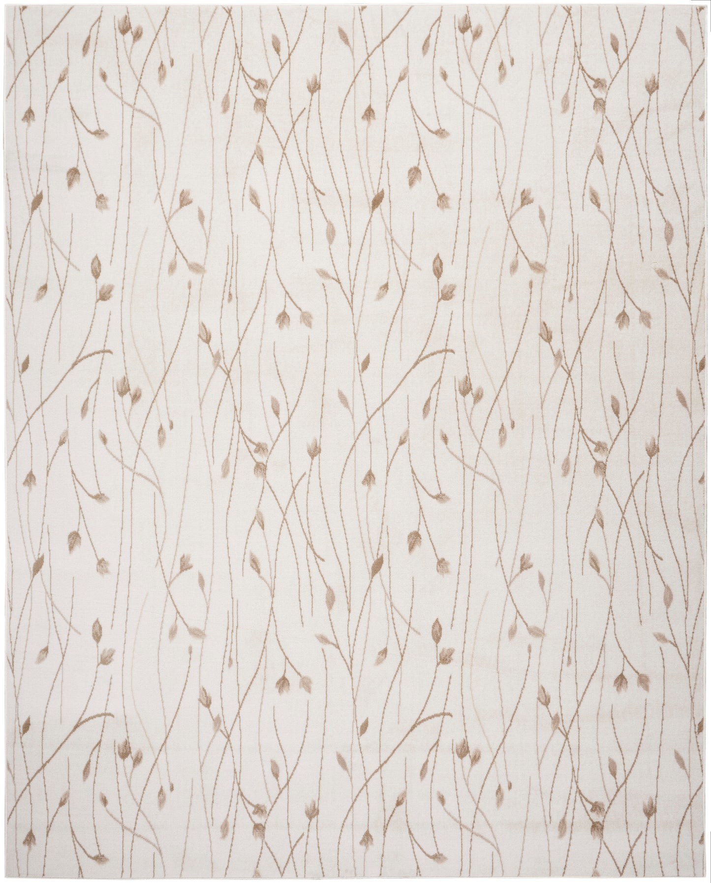 Nourison Home Grafix GRF15 Ivory Beige Contemporary Power-loomed Rug