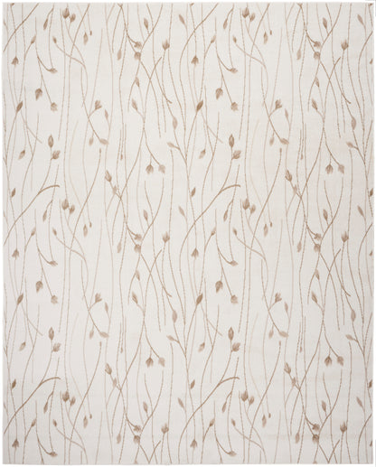 Nourison Home Grafix GRF15 Ivory Beige Contemporary Power-loomed Rug