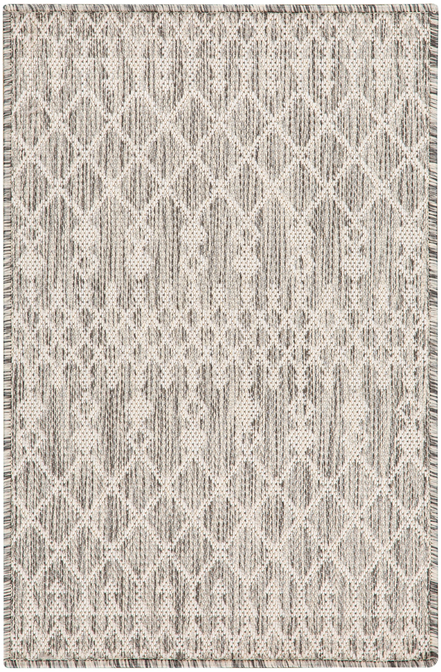 Nourison Home Positano POS02 Light Grey Contemporary Power-loomed Rug