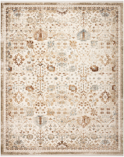 Nourison Home Pardis  Ivory Rust  Traditional