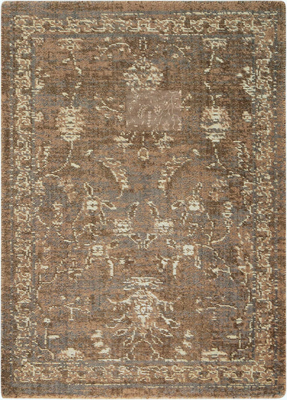 Nourison Home Silk Elements SKE02 Cocoa Traditional Loomed Rug