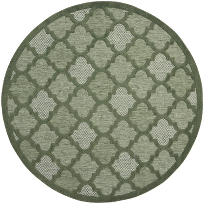 Nourison Home Easy Care NES01 Green Contemporary Flat Weave Rug
