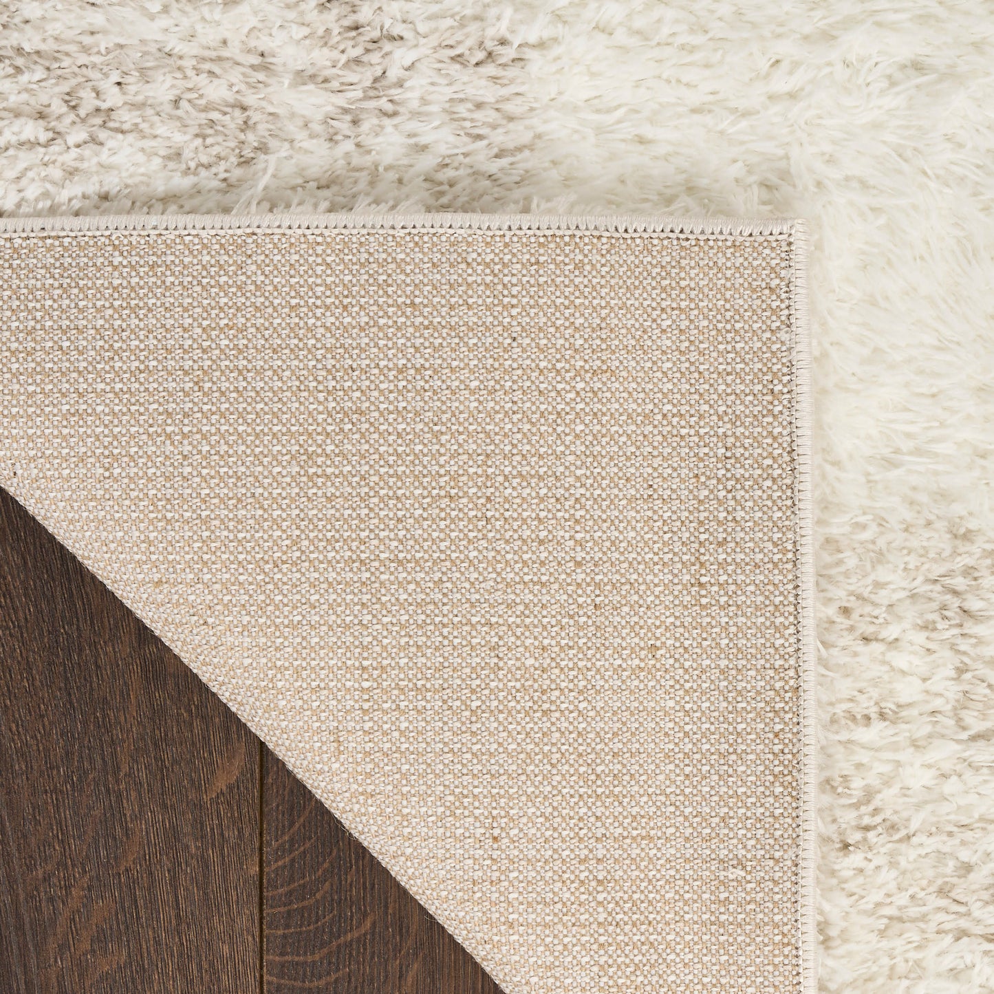 Nourison Home Pacific Shag  Ivory Beige  Contemporary