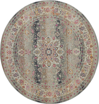 Nourison Home Vintage Kashan  Grey  Traditional