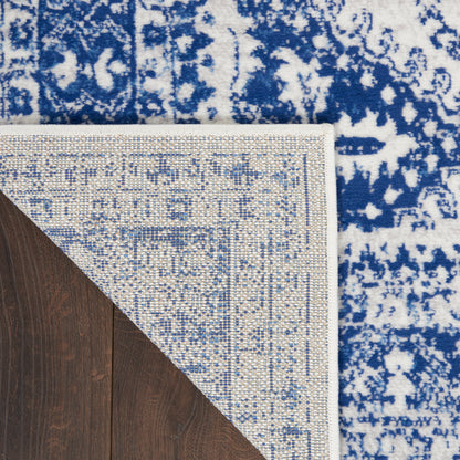 Nourison Home Whimsicle  Ivory Navy  Transitional