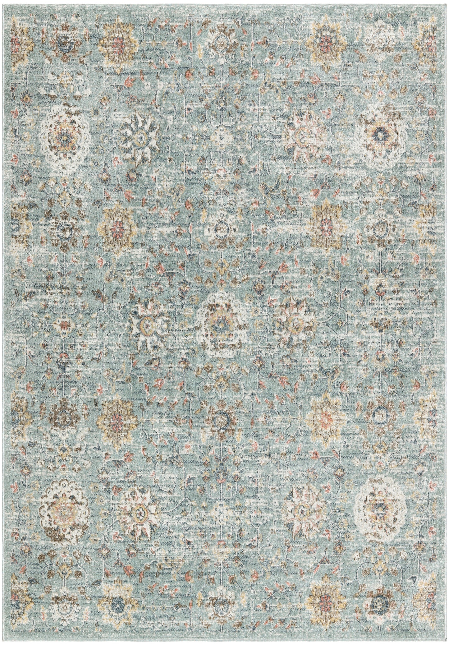 Nourison Home Washable Decor  Blue  Traditional