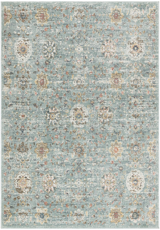 Nourison Home Washable Decor  Blue  Traditional