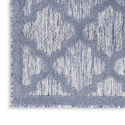 Nourison Home Easy Care  Denim Blue  Contemporary