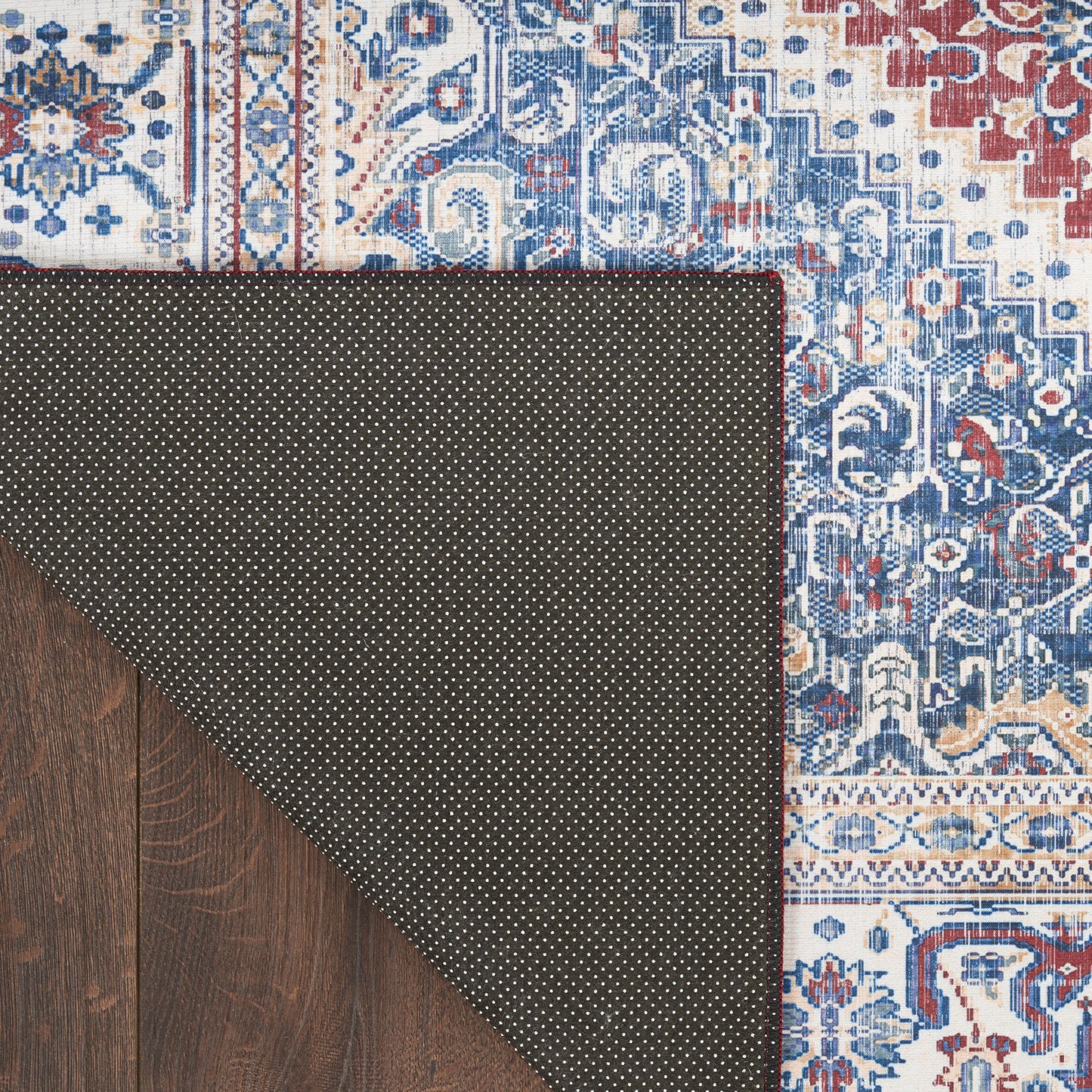 Nourison Home Vintage Home  Red Blue  Traditional