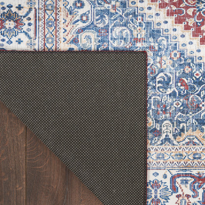 Nourison Home Vintage Home  Red Blue  Traditional
