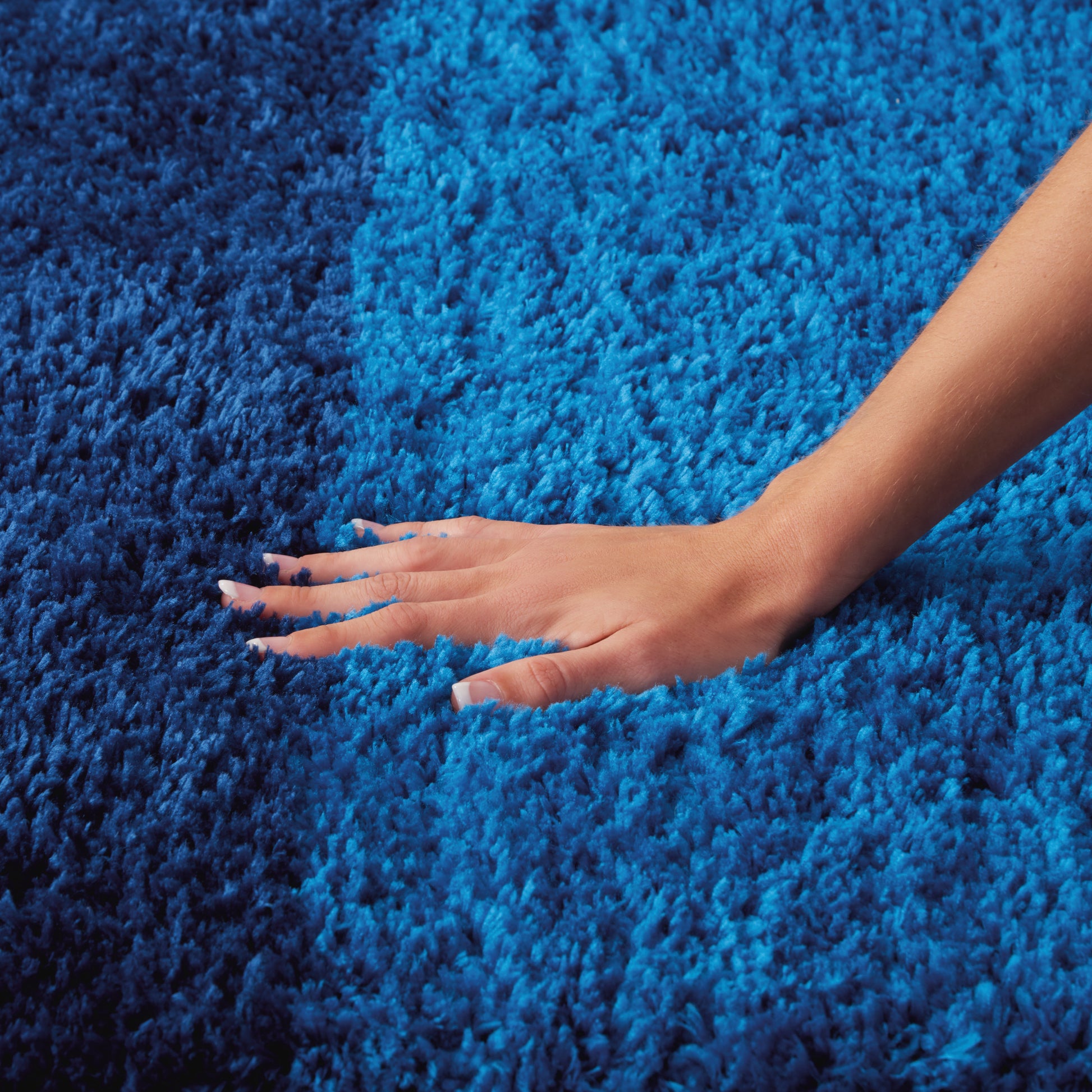 Calvin Klein Chicago Shag  Blue  Contemporary