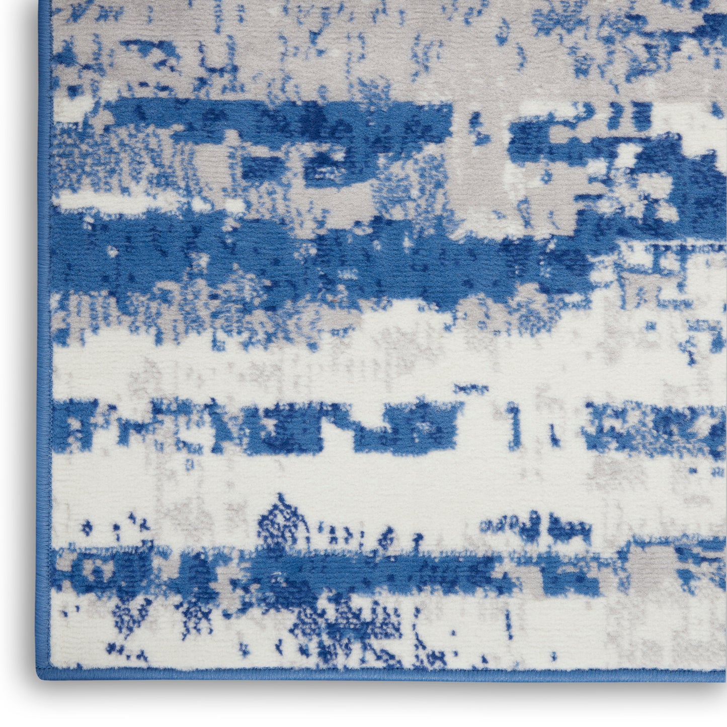 Nourison Home Whimsicle  Ivory Navy  Contemporary
