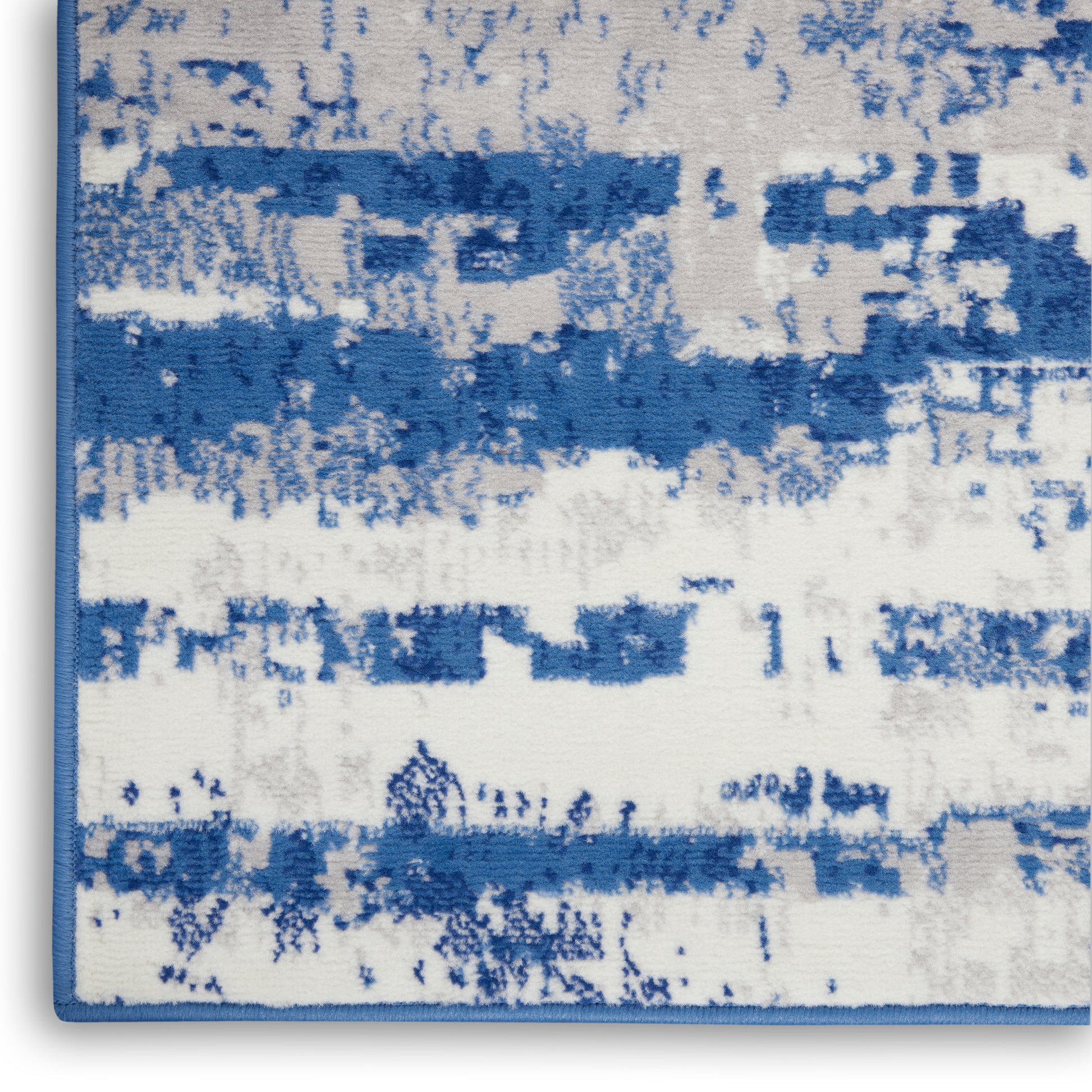 Nourison Home Whimsicle  Ivory Navy  Contemporary