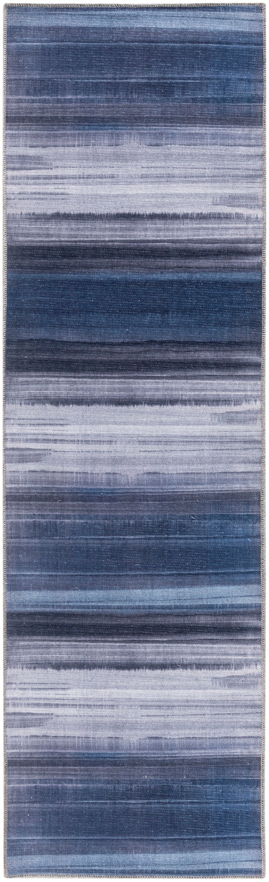 Calvin Klein Launder LDR01 Navy Contemporary Power-loomed Rug