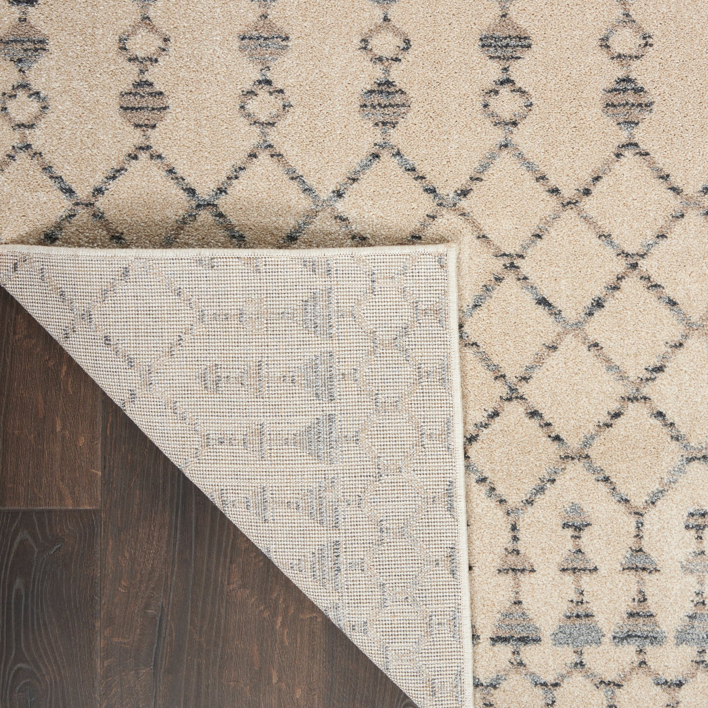 Nourison Home Palermo  Beige Grey  Contemporary