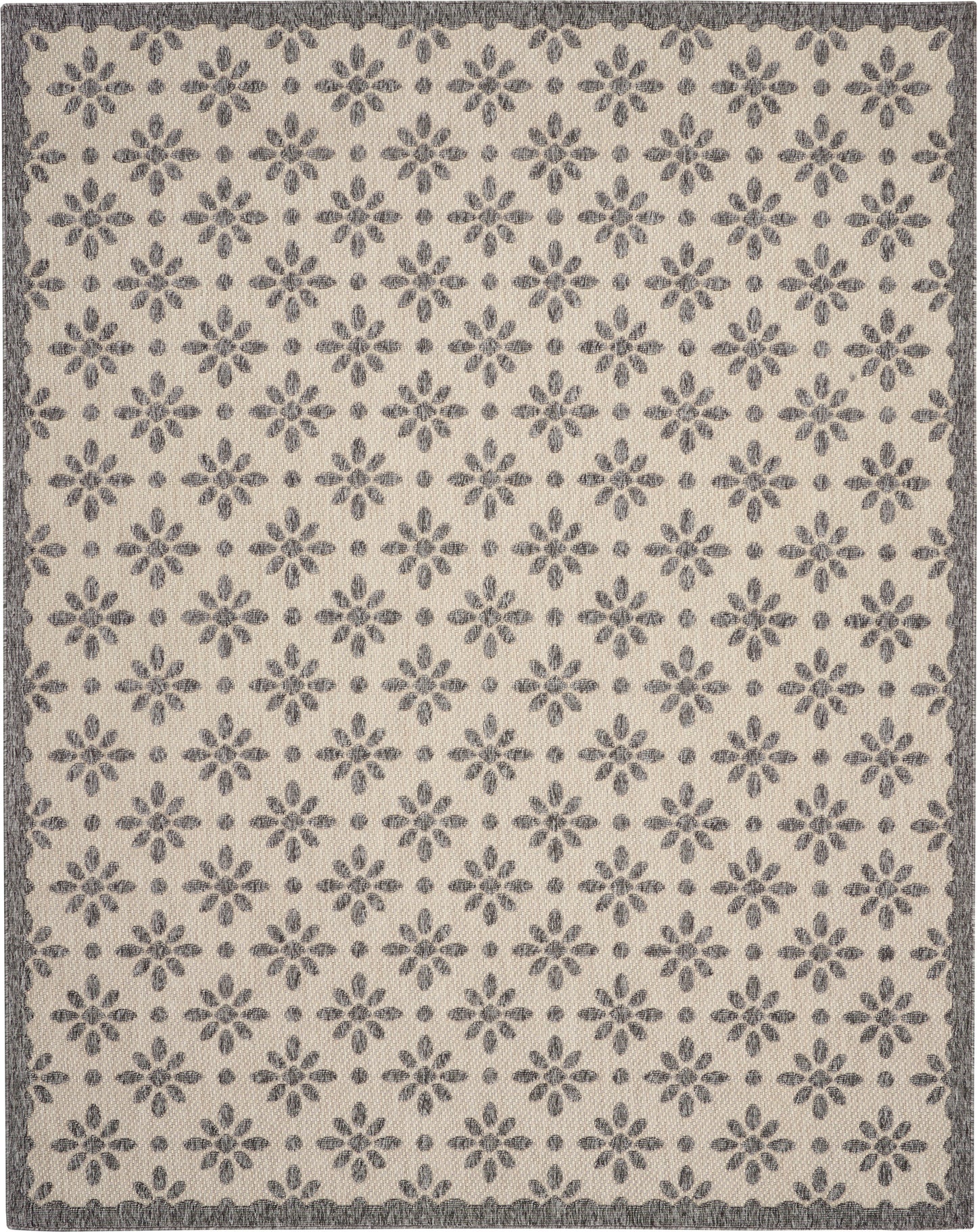Nourison Home Cozumel CZM03 Cream Contemporary Power-loomed Rug