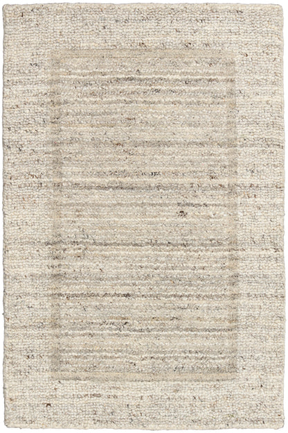 Calvin Klein CK082 Ridge RDG01 Grey Ivory Contemporary Hand Woven Rug