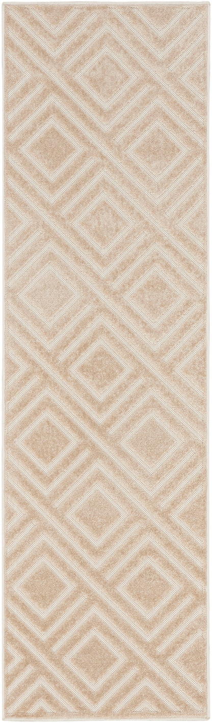 Nourison Home Care Free CAF03 Beige Contemporary Loom-woven Rug
